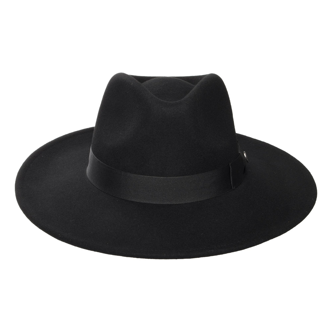 The Author Wide Brim Wool Fedora Hat — Farnell Hat Co.