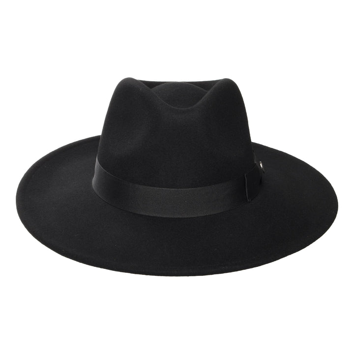 The Author Wide Brim Wool Fedora Hat — Farnell Hat Co.