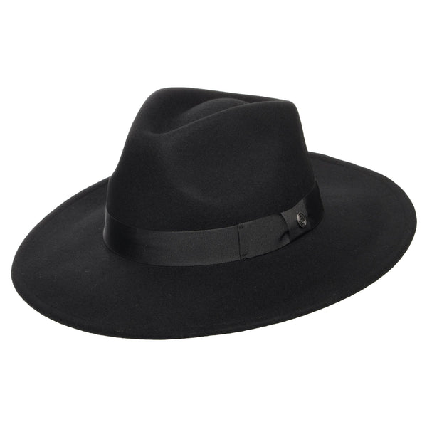 The Author Wide Brim Wool Fedora Hat