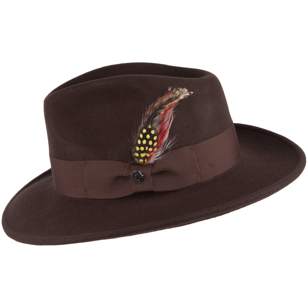 Ford C-Crown Wool Felt Fedora Hat — Farnell Hat Co.