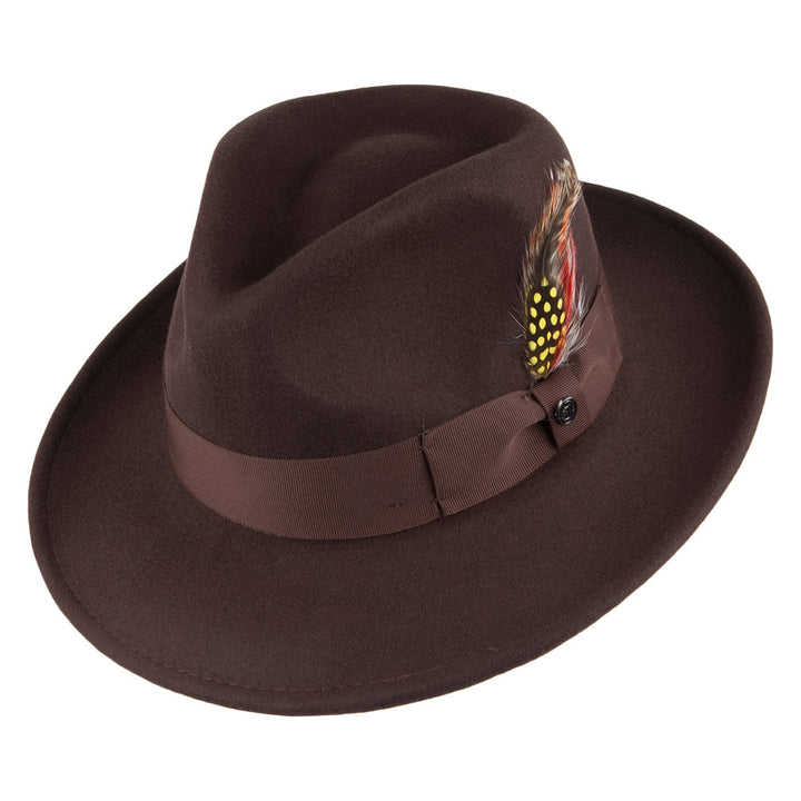 Ford C-Crown Wool Felt Fedora Hat — Farnell Hat Co.