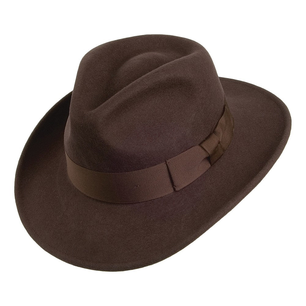 Ford C-Crown Wool Felt Fedora Hat — Farnell Hat Co.
