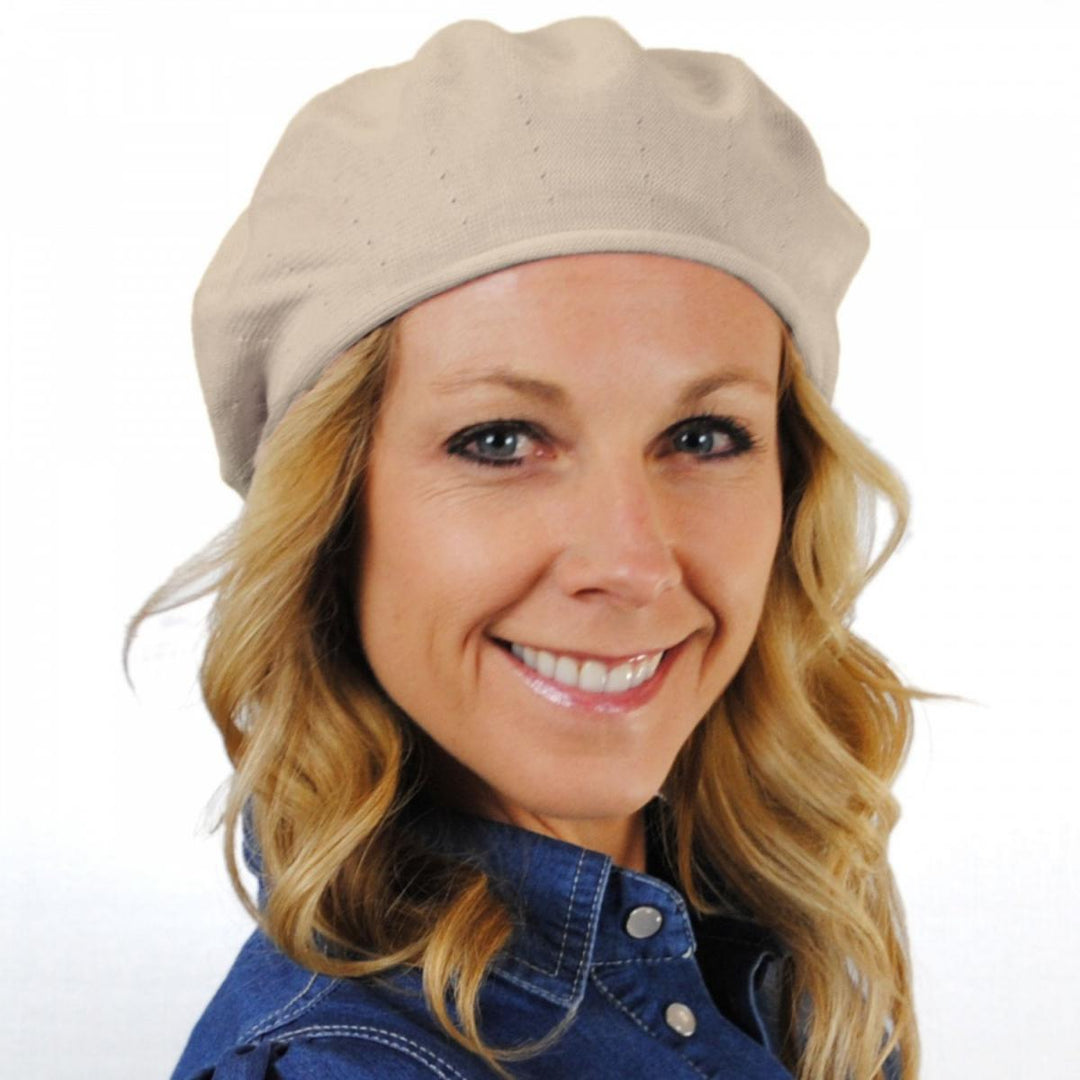 Classic Round Cotton Beret — Farnell Hat Co.