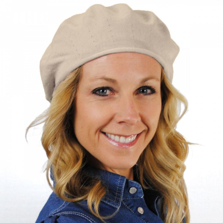 Classic Round Cotton Beret — Farnell Hat Co.