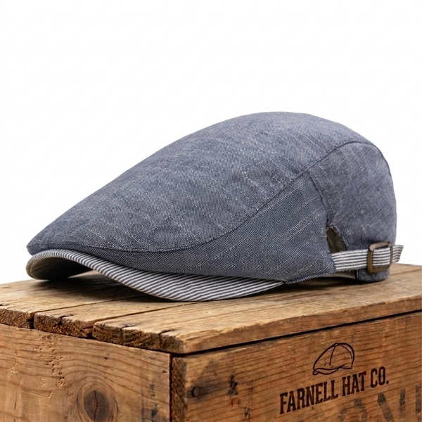Coastal Linen Cap