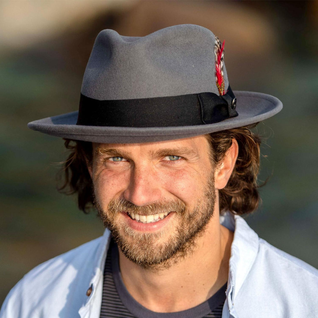 Heritage Crushable Wool Felt Fedora Hat — Farnell Hat Co.