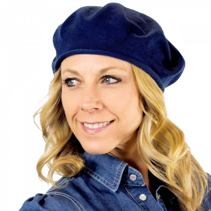Classic Round Cotton Beret