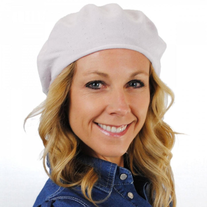 Classic Round Cotton Beret