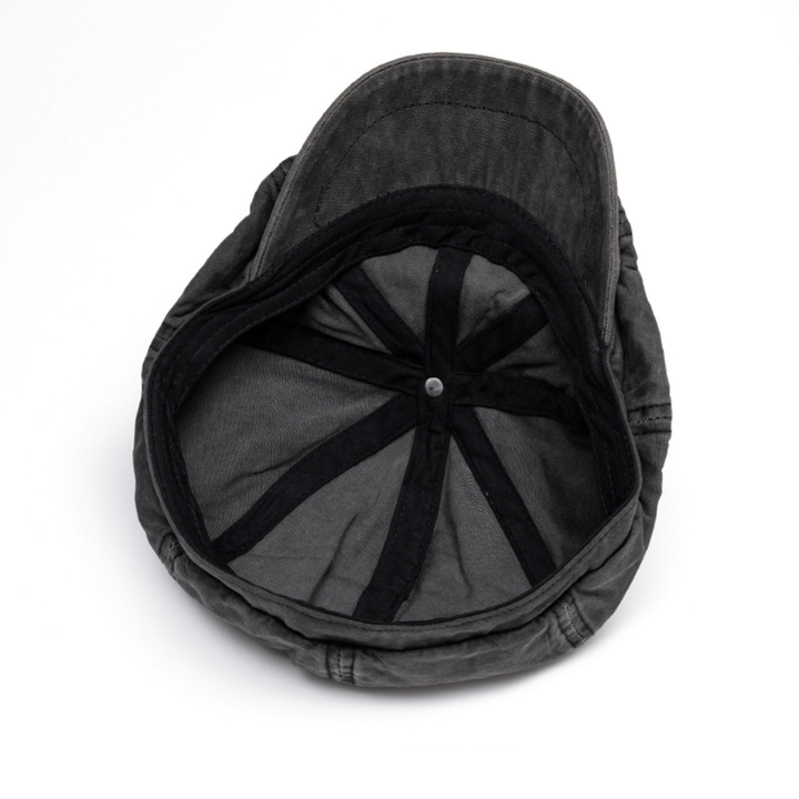 Washed Cotton Newsboy Cap — Farnell Hat Co.