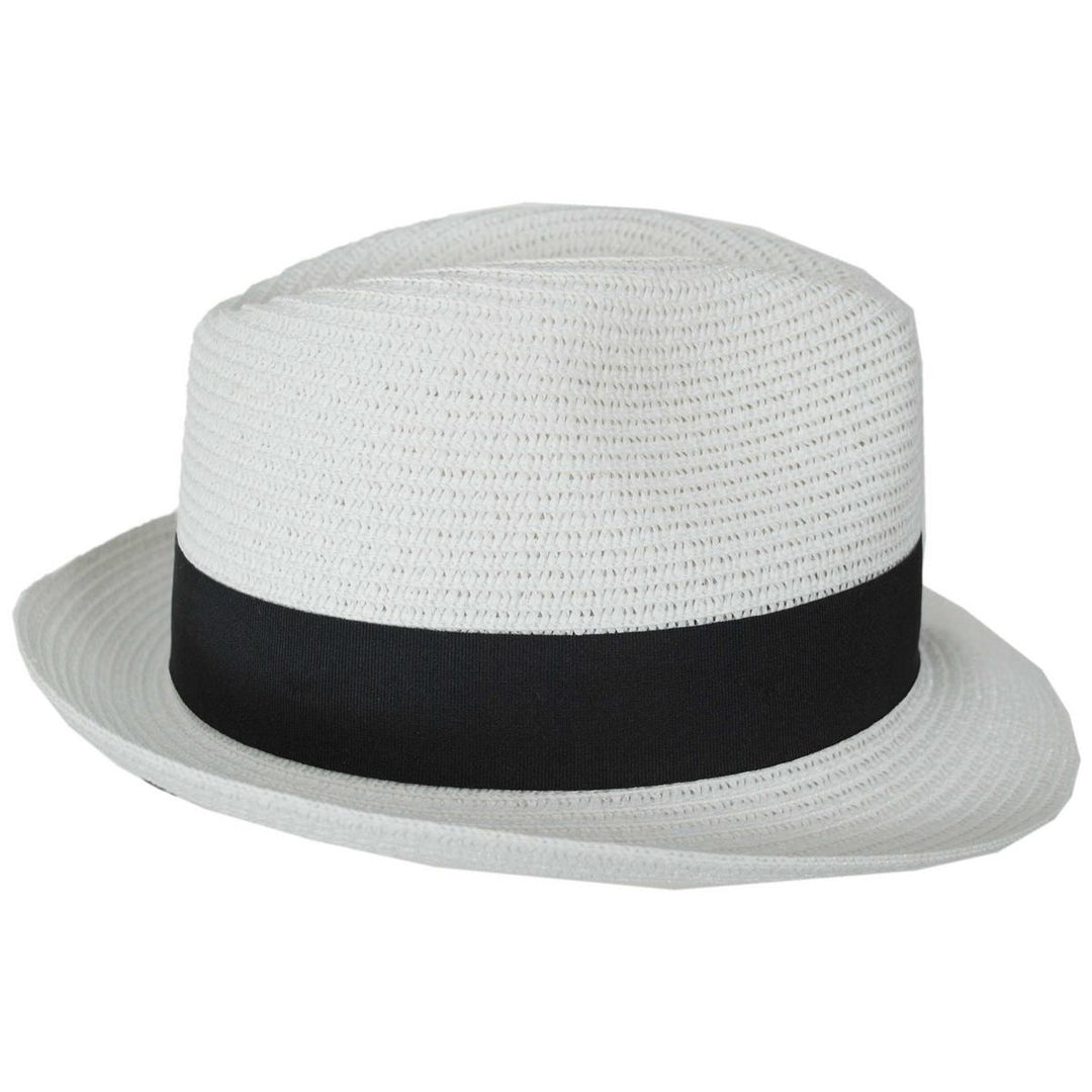 Toyo Straw Braid Trilby Hat — Farnell Hat Co.