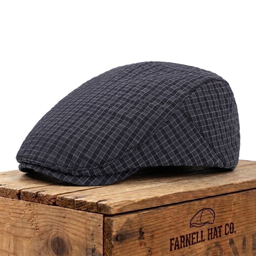 Lightweight Grid Cap on Farnell Hat Co. crate