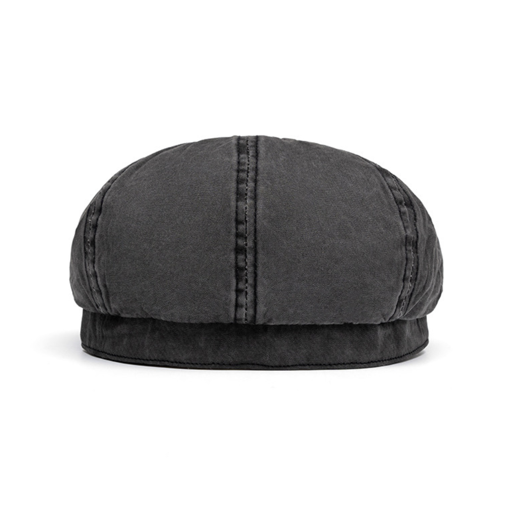Washed Cotton Newsboy Cap — Farnell Hat Co.