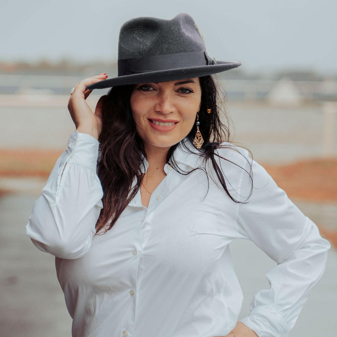 Heritage Crushable Wool Felt Fedora Hat