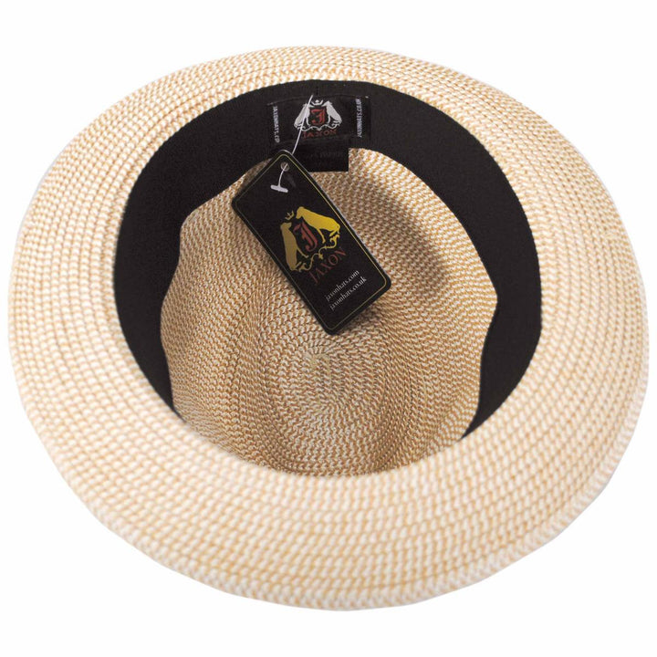 Toyo Straw Braid Trilby Hat