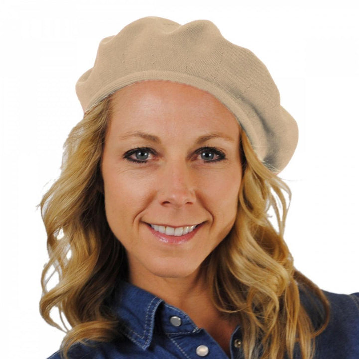 Classic Round Cotton Beret