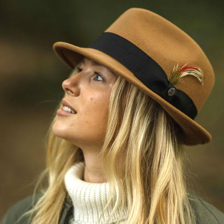 The Blues Crushable Wool Trilby Hat
