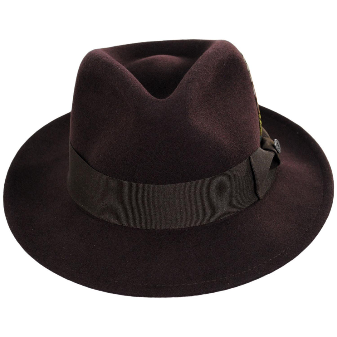 Heritage Crushable Wool Felt Fedora Hat — Farnell Hat Co.