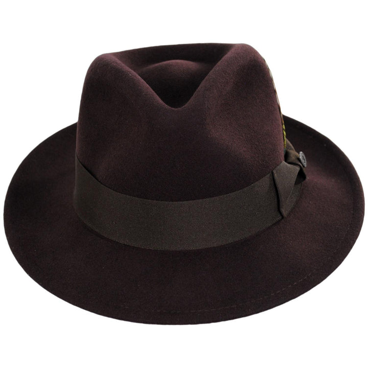 Heritage Crushable Wool Felt Fedora Hat — Farnell Hat Co.