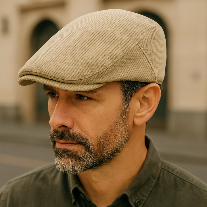 Corduroy Velvet Flat Cap — Farnell Hat Co.