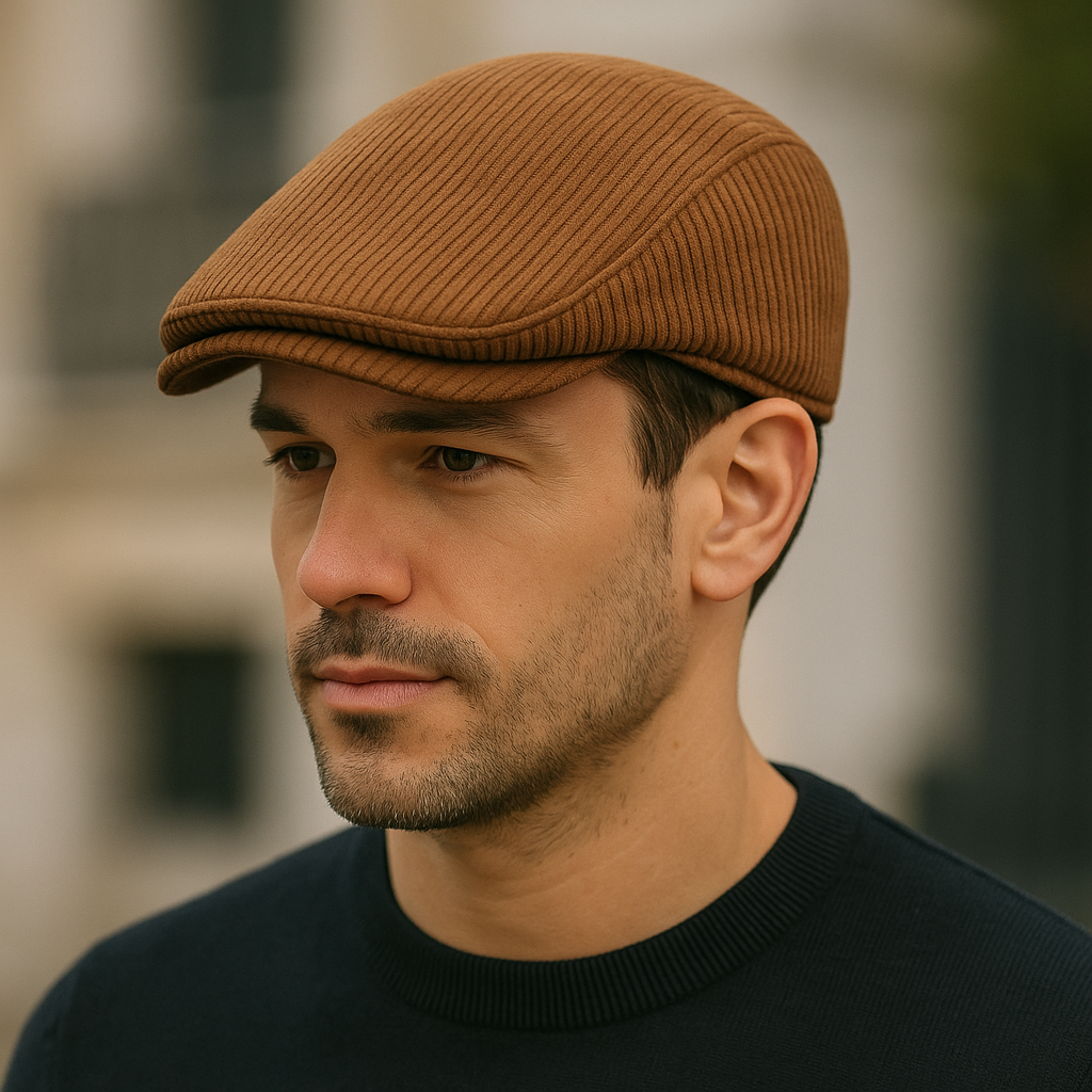 Corduroy Velvet Flat Cap — Farnell Hat Co.