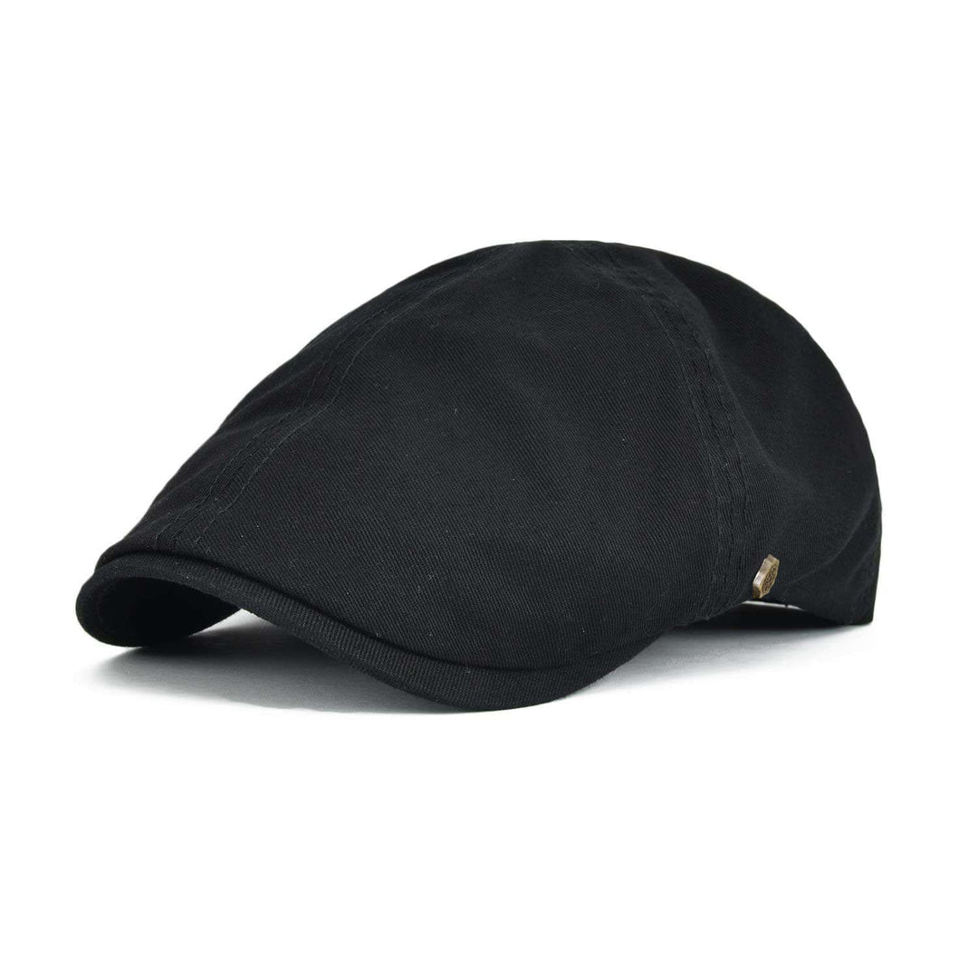Six-Panel Cotton Flat Cap — Farnell Hat Co.