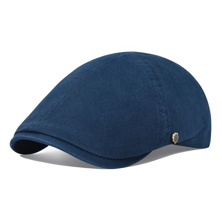 Six-Panel Cotton Flat Cap — Farnell Hat Co.