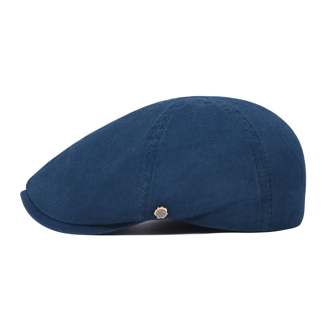 Six-Panel Cotton Flat Cap — Farnell Hat Co.