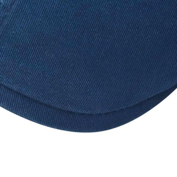 Six-Panel Cotton Flat Cap