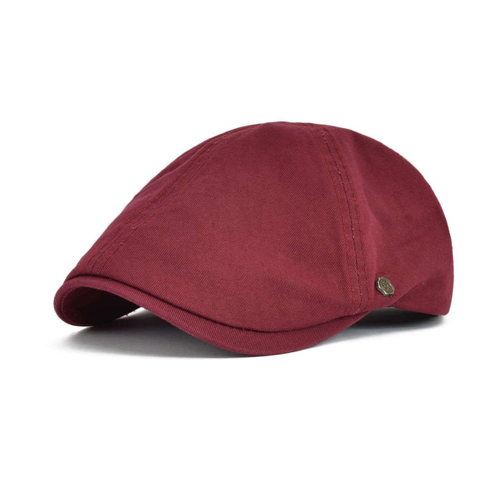 Six-Panel Cotton Flat Cap — Farnell Hat Co.