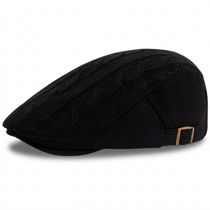 Cable Knit Driver Cap — Farnell Hat Co.