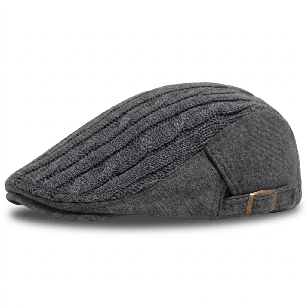 Cable Knit Driver Cap — Farnell Hat Co.