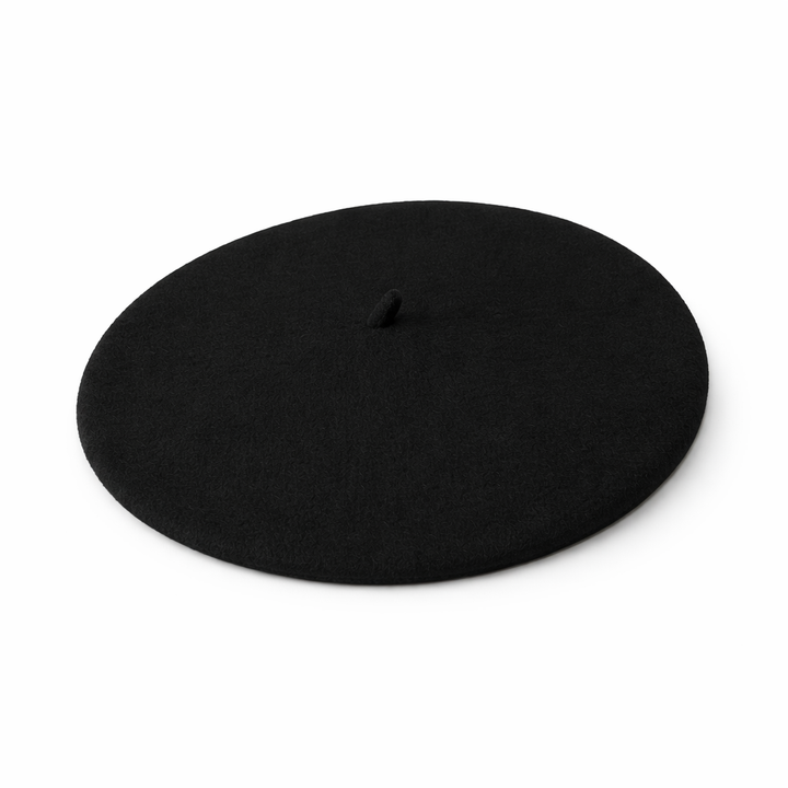 Basque Wide-Crown Wool Beret — Farnell Hat Co.
