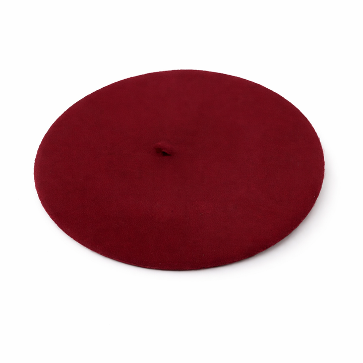 Basque Wide-Crown Wool Beret — Farnell Hat Co.