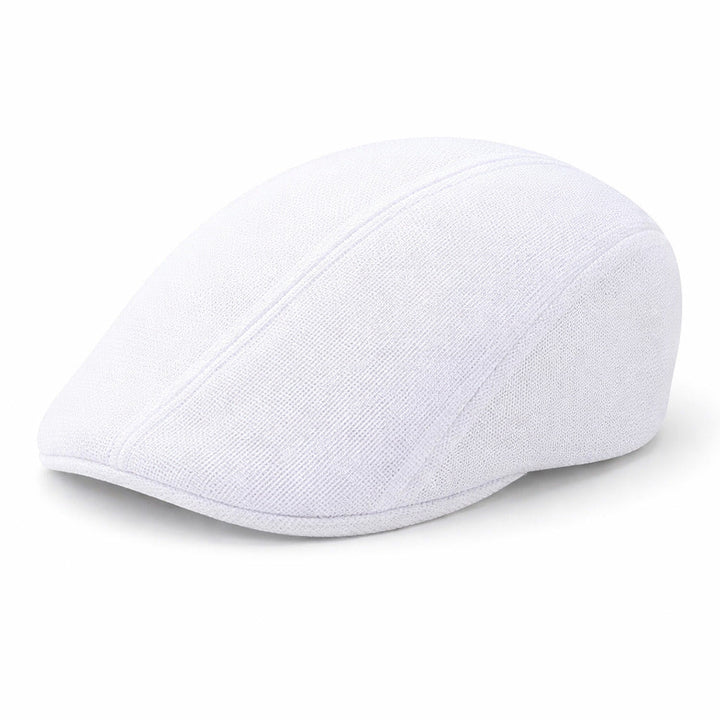 Linen Weave Flat Cap — Farnell Hat Co.