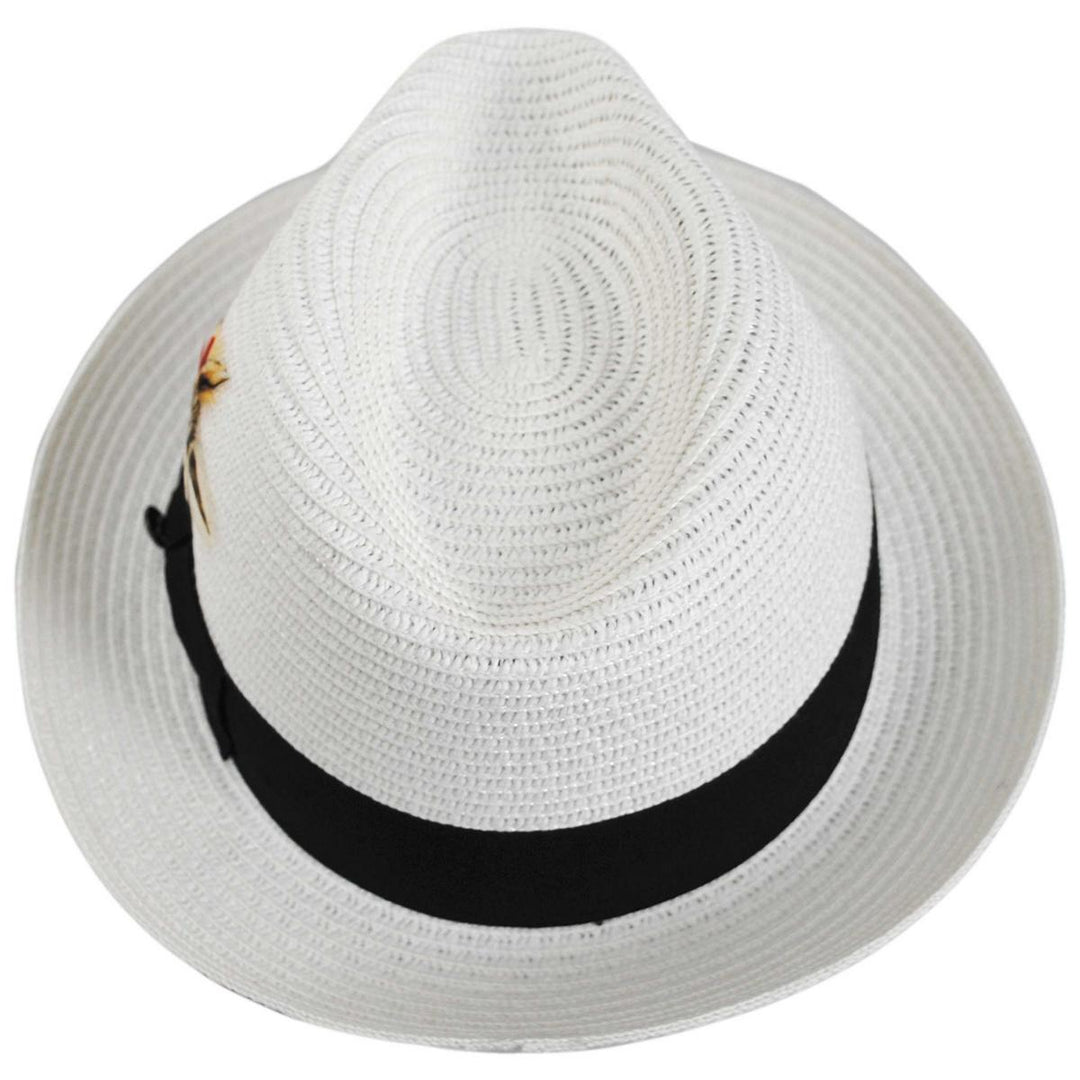 Toyo Straw Braid Trilby Hat — Farnell Hat Co.