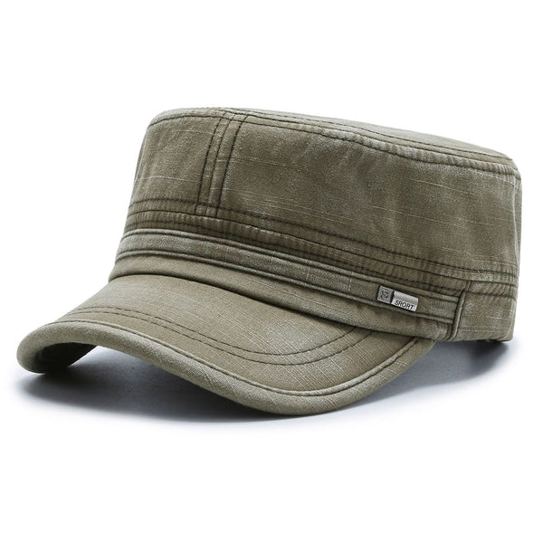 Premium Washed Army Cap