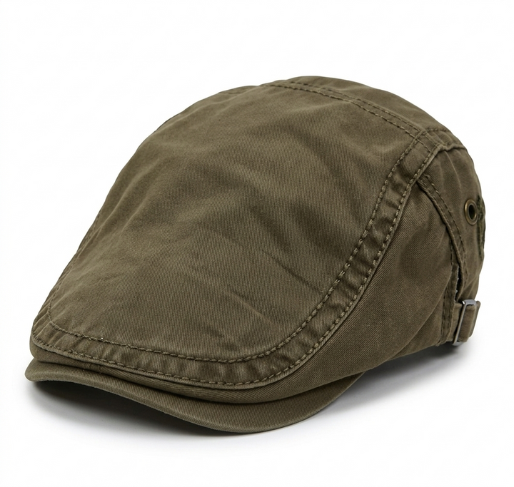 Casual Cotton Flat Cap — Farnell Hat Co.