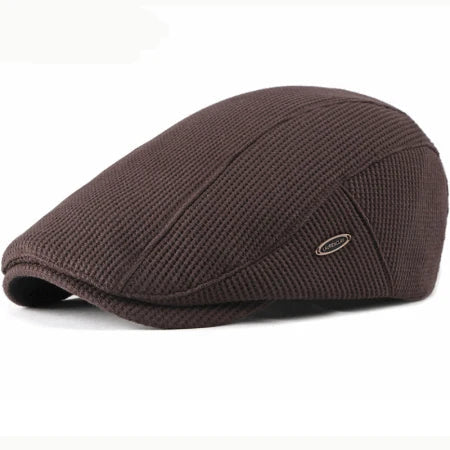 Textured Wool Flat Cap — Farnell Hat Co.