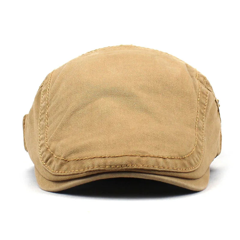Casual Cotton Flat Cap — Farnell Hat Co.