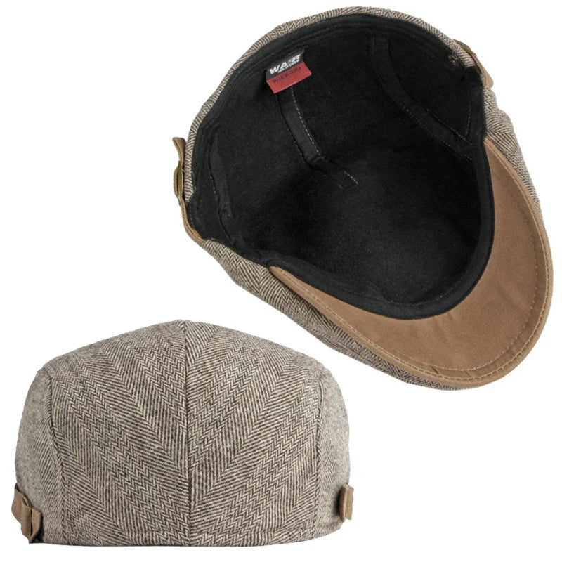 Chevron Textured Driver Cap — Farnell Hat Co.