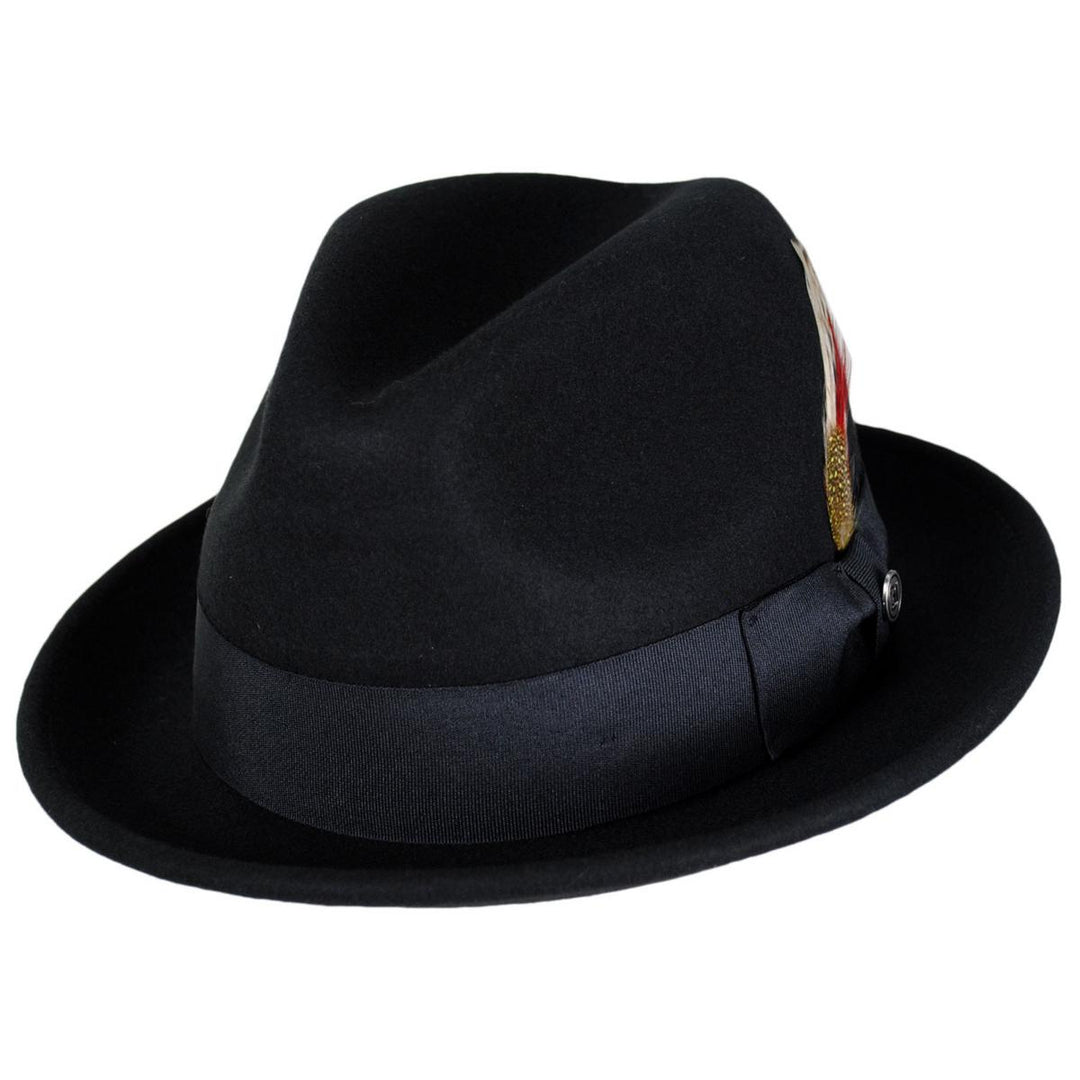 The Blues Crushable Wool Trilby Hat — Farnell Hat Co.