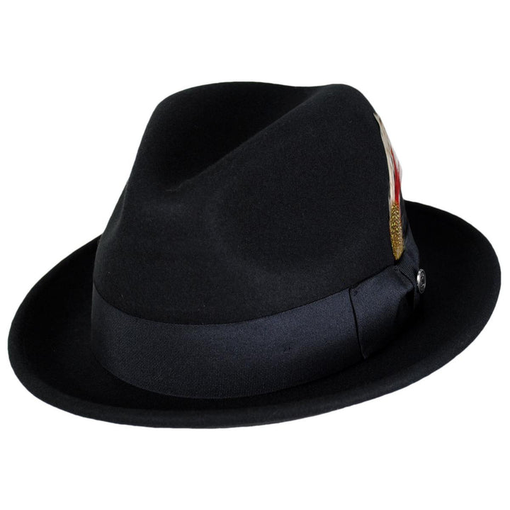 The Blues Crushable Wool Trilby Hat — Farnell Hat Co.