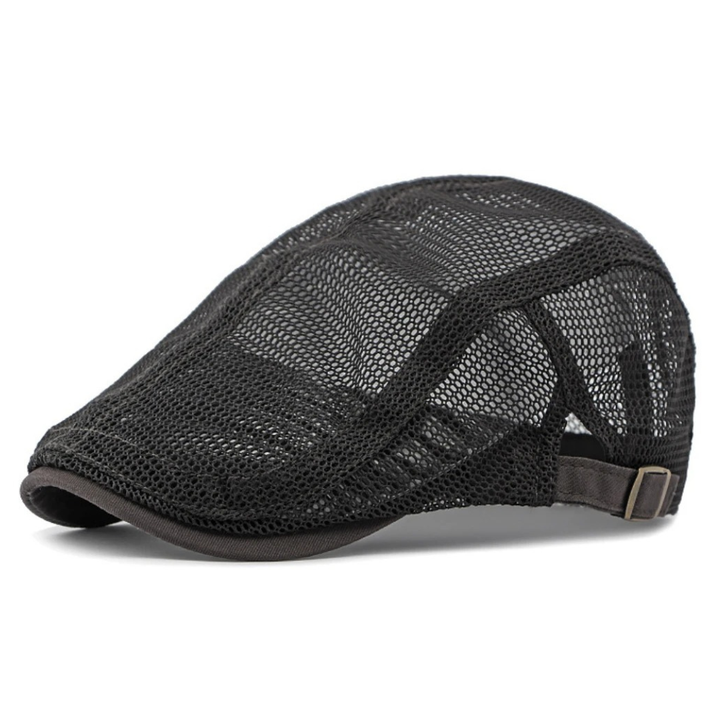 Mesh Driver Cap in Dark Gray | Farnell Hat Co.