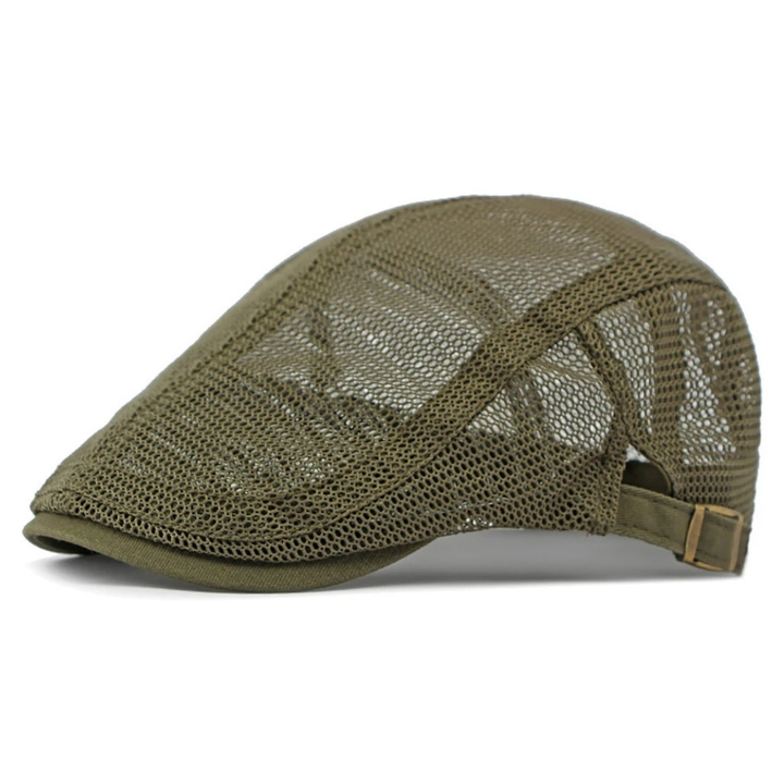 Mesh Driver Cap in Green | Farnell Hat Co.