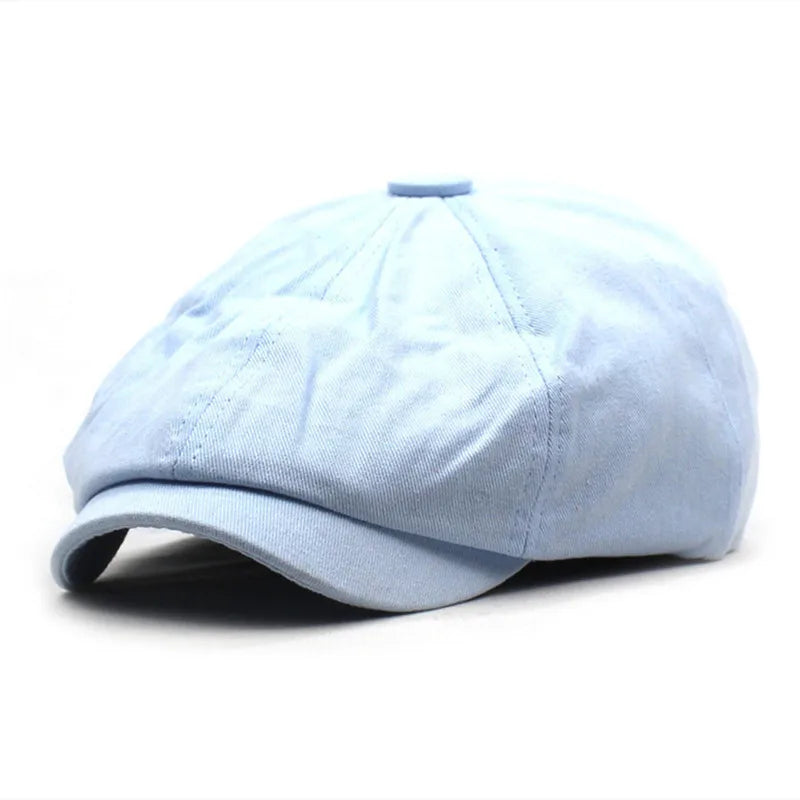 Eight-Panel Cotton Gavroche Cap — Farnell Hat Co.