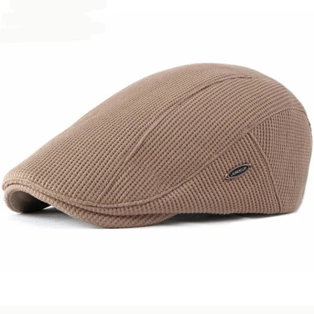 Textured Wool Flat Cap — Farnell Hat Co.