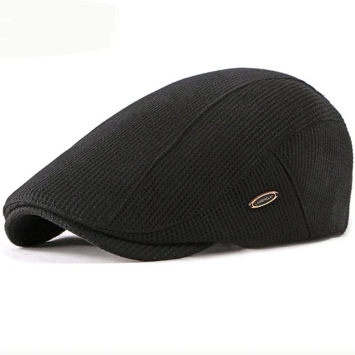 Textured Wool Flat Cap — Farnell Hat Co.
