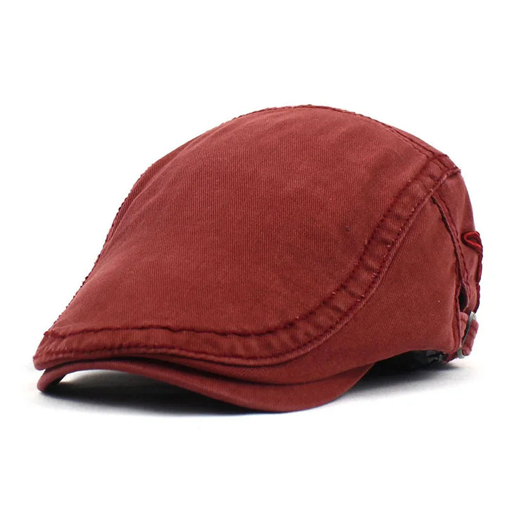 Casual Cotton Flat Cap — Farnell Hat Co.