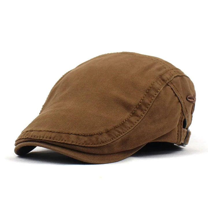 Casual Cotton Flat Cap — Farnell Hat Co.