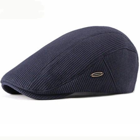 Textured Wool Flat Cap — Farnell Hat Co.